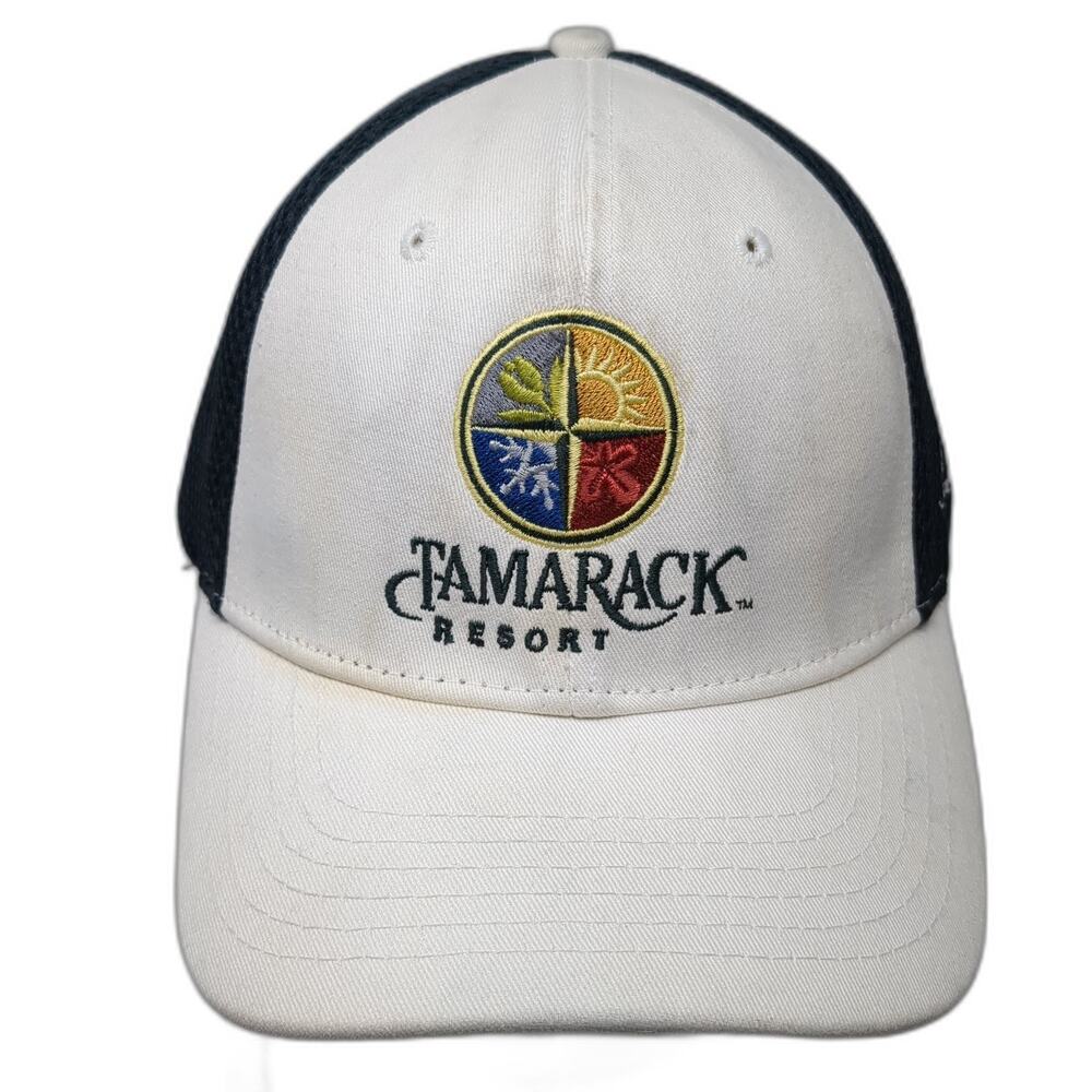 Tamarack Resort Osprey Meadows Fitted Baseball Cap White OS Legendary Headwear